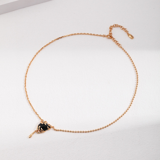 Dark Tear Necklace