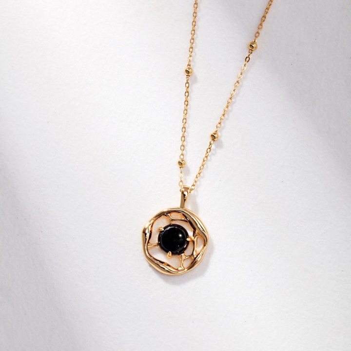 Submerged Luminary Pendant Necklace