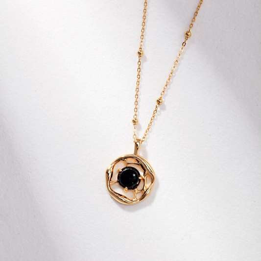 Submerged Luminary Pendant Necklace