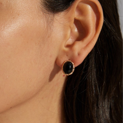 Classic Noir Earrings
